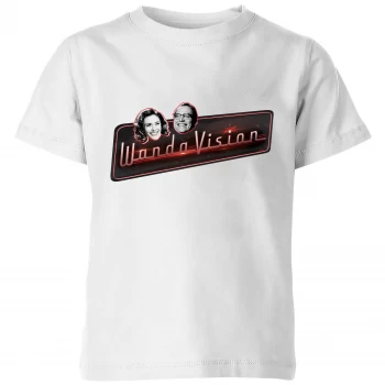 Image of WandaVision Kids T-Shirt - White - 5-6 Years