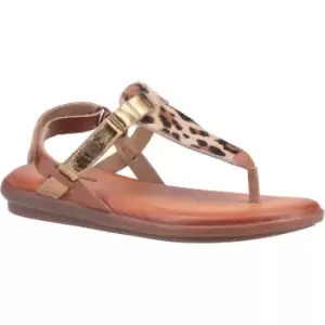 Image of Hush Puppies Womens Norah Leather Sandals UK Size 6 (EU 39)