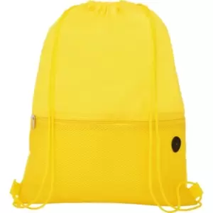 Image of Bullet Oriole Mesh Drawstring Bag (One Size) (Yellow)