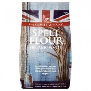 Image of Sharpham Park Organic Refined White Spelt Flour 1kg