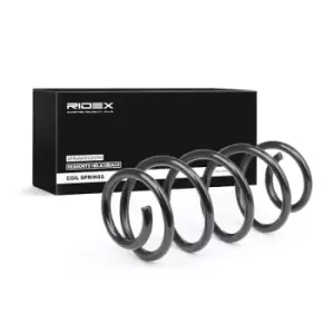 Image of RIDEX Coil spring VW 188C0217 3C0411105B Suspension spring,Springs,Coil springs,Coil spring suspension,Suspension springs