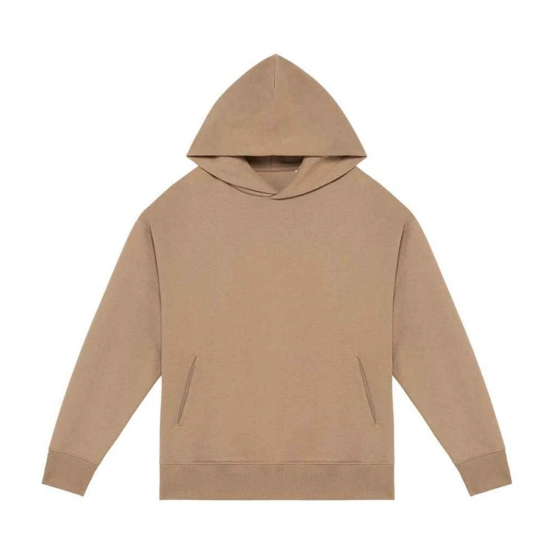 Image of Native Spirit Mens Oversized Hoodie in Brown Size: XS Brown Male XS