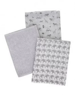 Image of Samantha Faiers Little Knightley'S By Samantha Faiers - Set Of 3 Muslin Squares