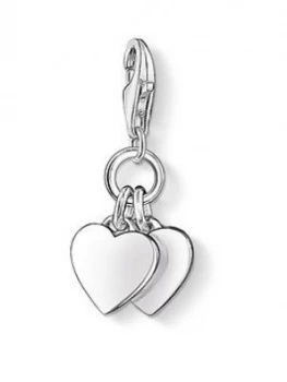 Image of Thomas Sabo Charm Club Hearts Charm, One Colour, Women