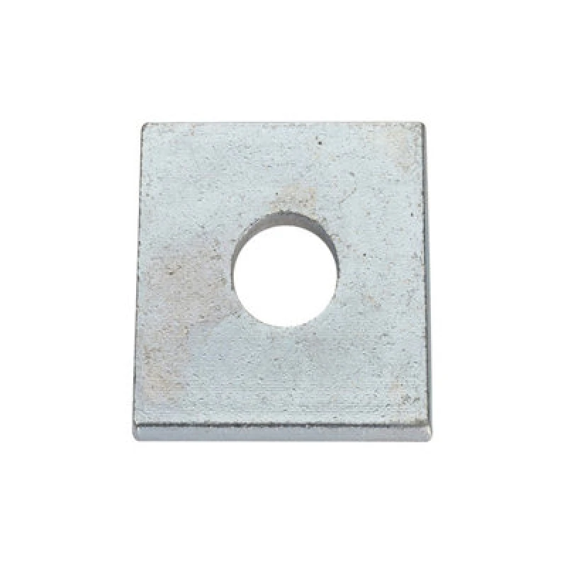 Image of Unifix Square Plate Round Hole Washers Bzp - M6 X 40 X 5.0 - Vps 40 5 06 081 - Box Of 100