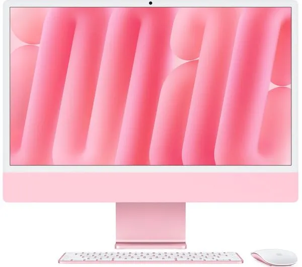 Image of APPLE iMac 4.5K 24" (2024) - M4, 512GB SSD, Pink 195949598371