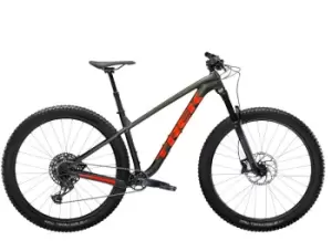 Image of 2022 Trek Roscoe 8 Hardtail Mountain Bike in Matte Black Olive