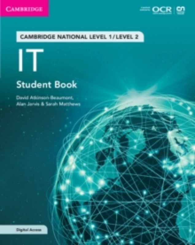 Image of Sarah Matthews Cambridge National in IT Student Book with Digital Access (2 Years) Book Multi unisex