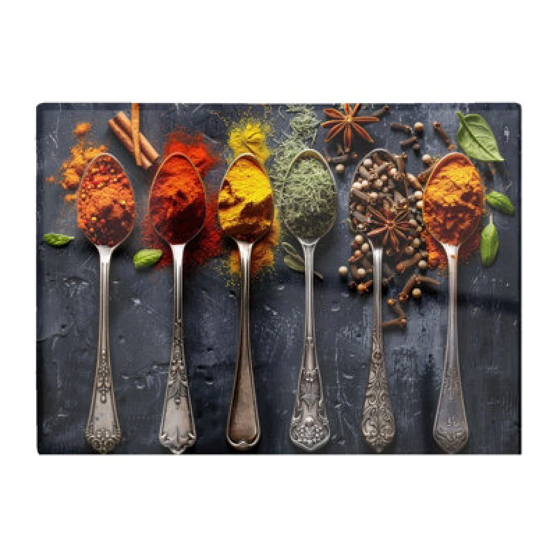 Image of Warren Reed Designer Herbs & Spices: Gastronomic Canvas Chopping Board