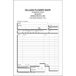 Image of Rexel Scribe 654 Counter Sales Receipt 3 Part Refill Pack of 75 71301