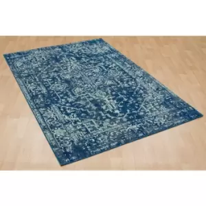 Image of Asiatic - Nova NV11 Navy 160cm x 230cm Rectangle - Blue and Navy