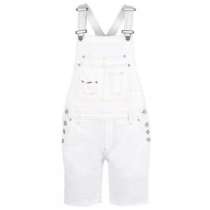 Image of Pepe Jeans Abby Dungarees - Ecru Stone
