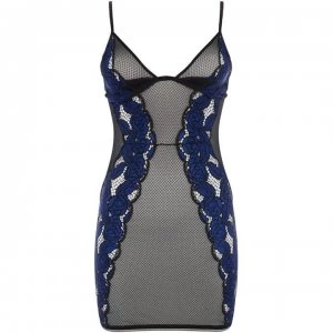 Image of HEIDI KLUM INTIMATES Bluebell Whispers Chemise - Black