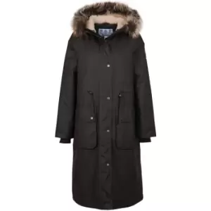 Image of Barbour Womens Amberley Wax Jacket Rustic/Natural 10