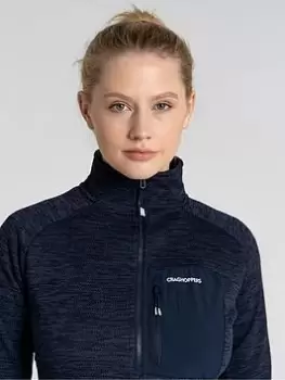 Image of Craghoppers Trina Half Zip Fleece Jacket - Navy, Size 10, Women