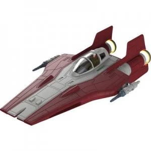 Image of Revell 06770 Revell Resistance A-wing Fighter, red Sci-Fi spacecraft assembly kit 1:43
