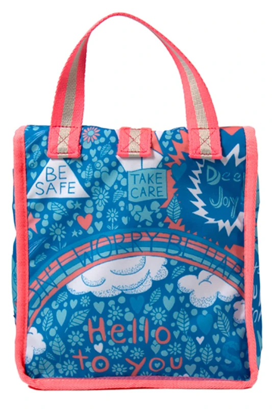 Image of Arthouse Unlimited Insulated Lunch Bag - Good Advice, Multi 5.02021E+12