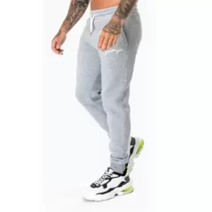 Image of Hype Scribble Logo Mens Joggers - Grey