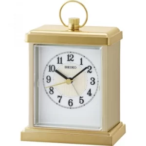 Image of Seiko Clocks Carriage Mantel Alarm Clock