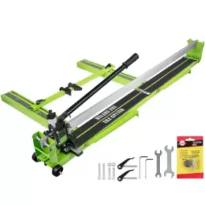 Image of VEVOR Tile Cutter 47-Inch Manual Tile Cutter 1.4-Inch Tile Cutting Machine Ceramic Porcelain Tile Cutter w/Laser Guide All-Steel Frame and Bonus Spare