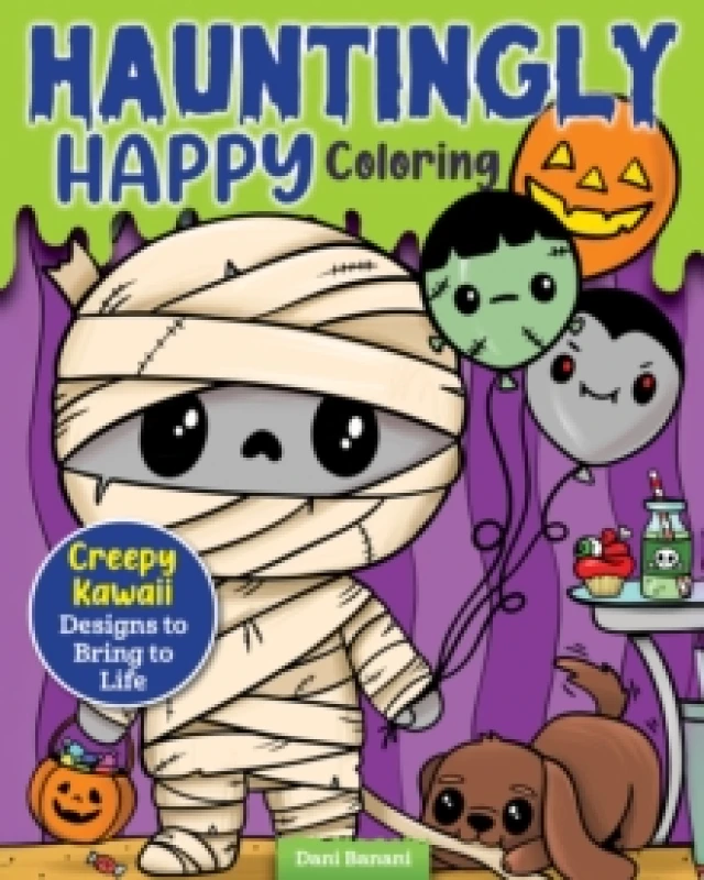 Image of Hauntingly Happy Coloring : Creepy Kawaii Designs to Bring to Life Paperback / softback