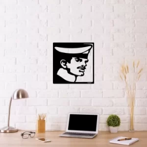 Image of Tom Of Finland Sailor 2 Black Decorative Metal Wall Accessory