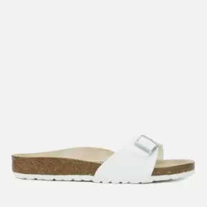 Image of Birkenstock Womens Madrid Slim Fit Single Strap Sandals - White - EU 41/UK 7.5