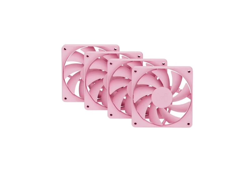 Image of HYTE HYTE FAN- -FA12-SM-4 computer cooling system Processor 12cm Rose 4 pc(s) FAN-HYTE-FA12-SM-4