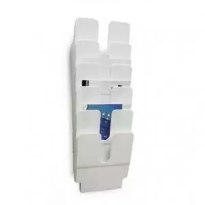 Image of Durable FLEXIPLUS 6 A4 Portrait Literature Holder White Pack of 1