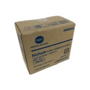 Image of Konica Minolta TNP49Y Yellow Laser Toner Ink Cartridge