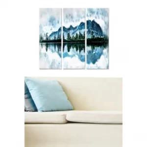 Image of MDF3166442 Multicolor Decorative MDF Painting (3 Pieces)