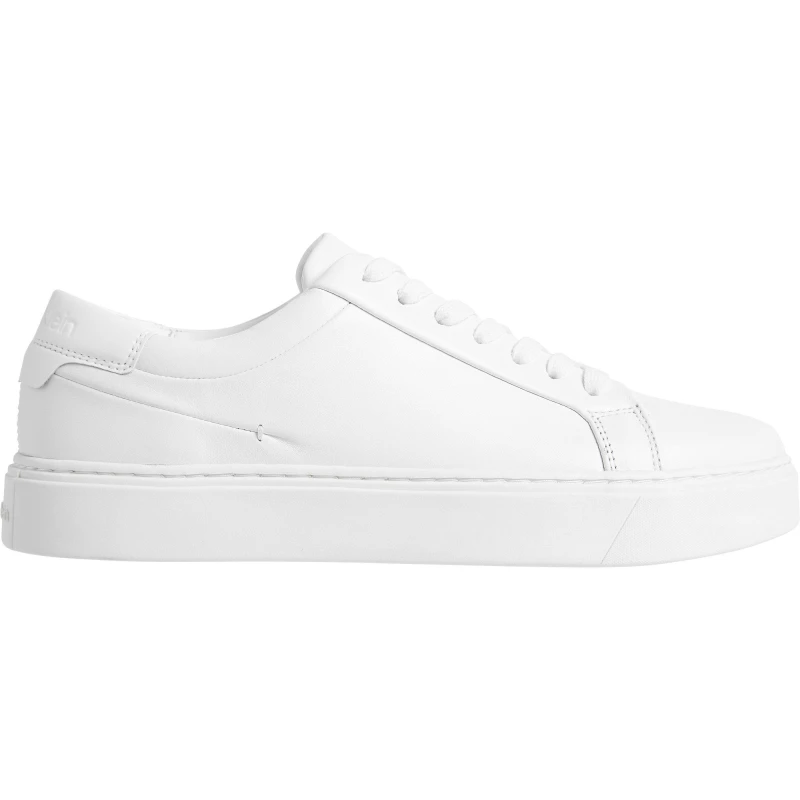 Image of Calvin Klein Low Court Trainers - White White 7