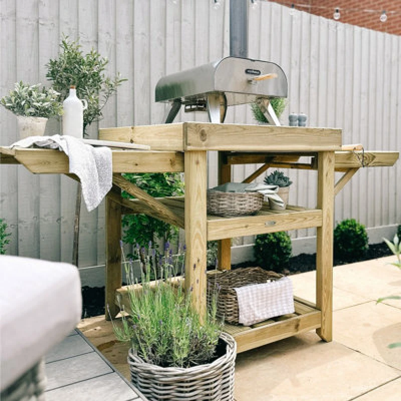 Image of Garden Pizza Oven Table