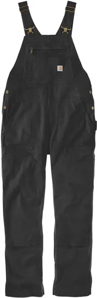 Image of Carhartt Rugged Flex Relaxed Fit Canvas Ladies Coverall, black, Size S for Women