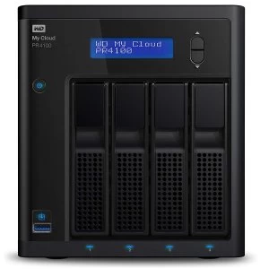 Image of Western Digital WD 8TB My Cloud PR4100 NAS Storage RWDBNFA0080KBK-EESN