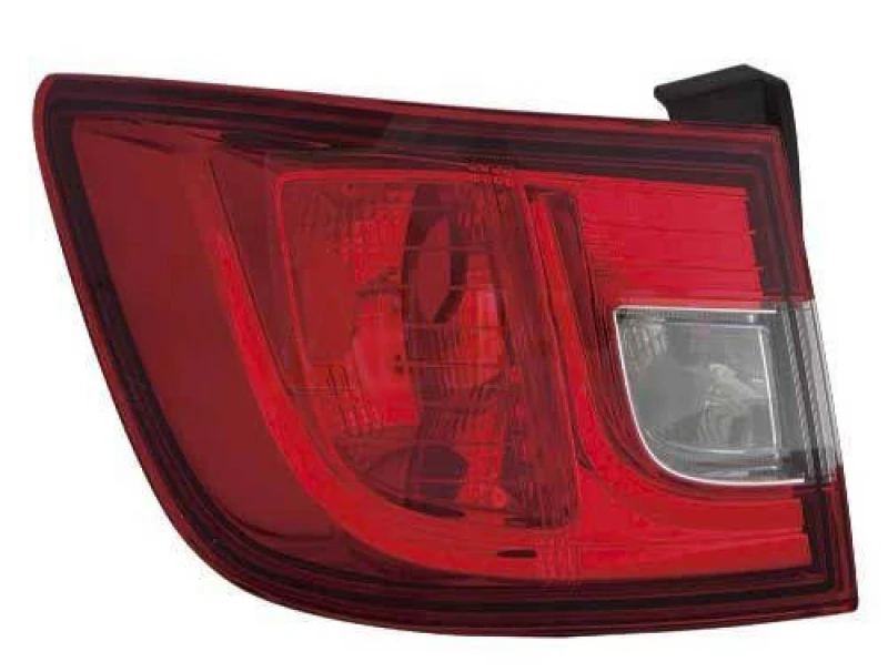 Image of ALKAR 2221187 Rear light Outer section, without bulb holder, Left, PY21W Combination Rearlight (391)