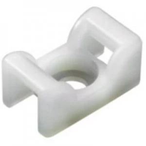 Image of Cable mount Screw fixing Transparent HellermannTyton 151 24819 KR8G5 N66 NA C1