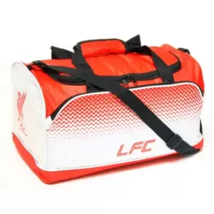 Image of Liverpool FC Fade Holdall Bag (One Size) (White/Red)