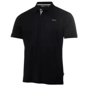 Image of DKNY Golf Golf Bronx Pique Polo - Black