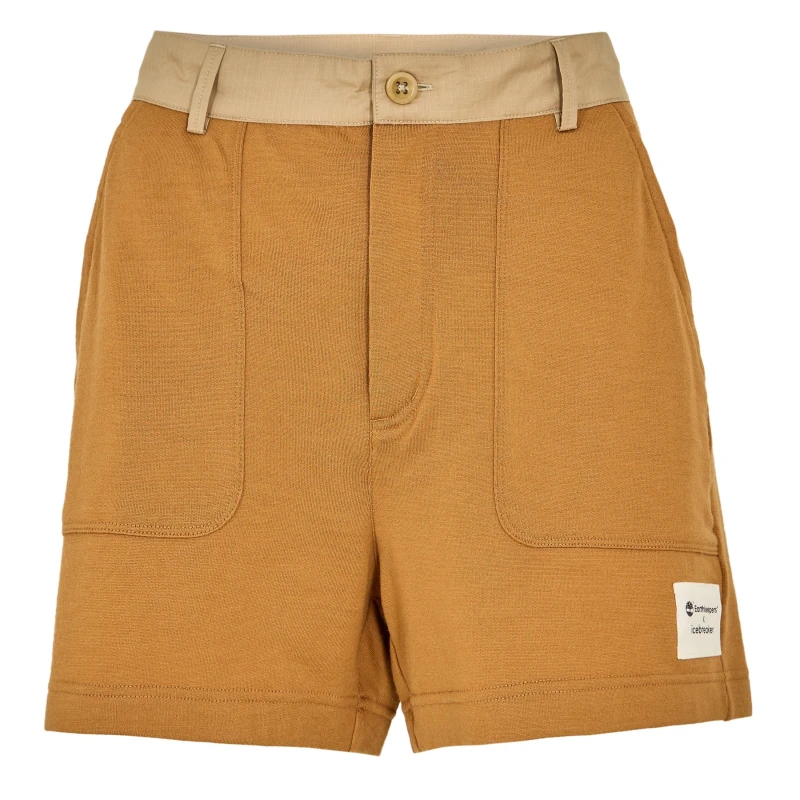 Image of Timberland Womens Icebreaker Chino Shorts Wheat Boot female 8 (XS)