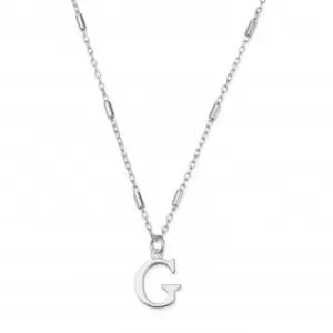 Image of Iconic Initial G Silver Necklace SNCC4040G