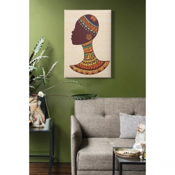 Image of Kanvas Tablo (50 x 70) - 213 Multicolor Decorative Canvas Painting