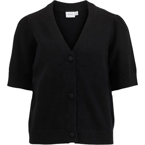 Image of Vila Ril Cardigan - Black 8