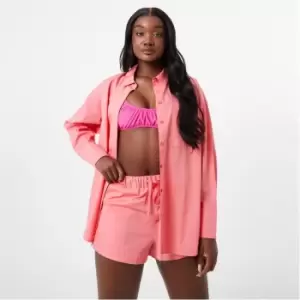 Image of Jack Wills Cotton Shorts - Pink