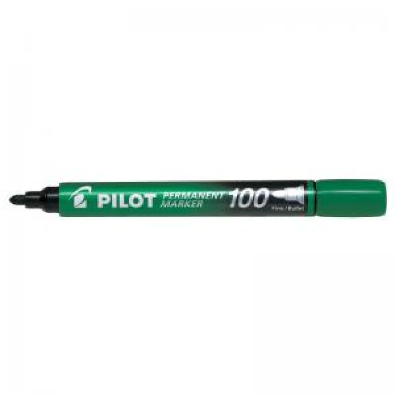 Image of Pilot Pilot Permanent 100 marker Fine tip Green 4.90E+12