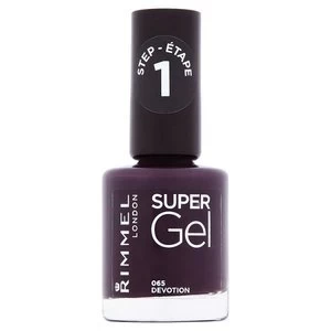 Image of Rimmel Super Gel Nail Polish Devotion Purple