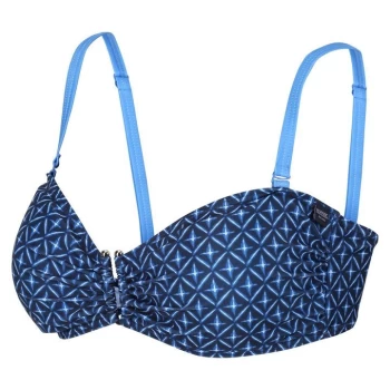 Image of Regatta Aceana III Bikini Top - Navy Tile
