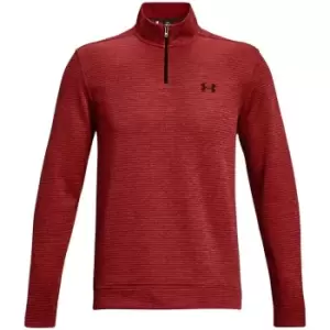 Image of Under Armour Storm Fleece Zip Top Mens - Red