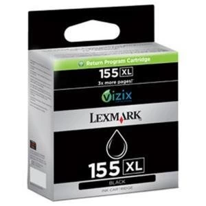 Image of Lexmark 155XL Black Ink Cartridge
