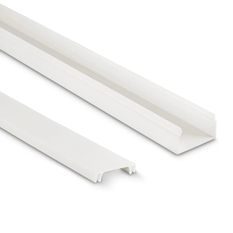 Image of Hama Hama 00221017 cable organizer Universal Cable duct White 4 pc(s) 00221017